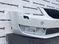 Skoda Octavia Elegance Mk3 2012-2016 Front Bumper No Pdc + Jets Genuine [s710]