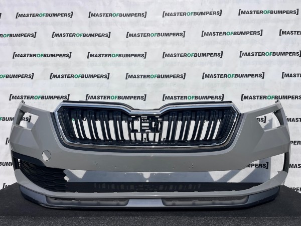Skoda Kamiq Monte Carlo Se Hatchback 2019-2023 Front Bumper Pdc Genuine [s736]