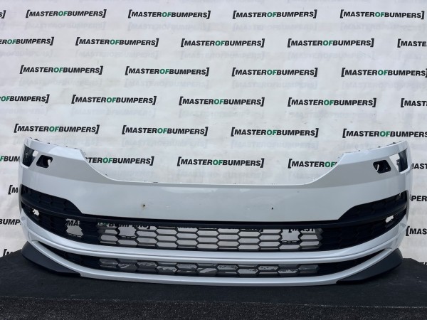 Skoda Karoq Sport Line 2017-2021 Front Bumper 4 Pdc + Jets Genuine [s745]