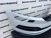 Skoda Karoq Sport Line 2017-2021 Front Bumper 4 Pdc + Jets Genuine [s745]
