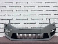 Skoda Octavia Vrs Mk3 Lift 2016-2019 Front Bumper 4 Pdc +jets Genuine [s750]