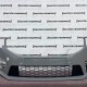 Skoda Octavia Vrs Mk3 Lift 2016-2019 Front Bumper 4 Pdc +jets Genuine [s750]