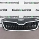 Skoda Rapid 2012-2017 Front Bumper Main Grill Genuine Chrome Skoda Rapid 2012-2017 Front Bumper Main Grill Genuine Chrome