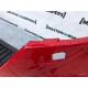 Skoda Octavia Vrs Mk4 2020-on Front Bumper In Red 4 X Pdc & Jets Genuine [s274]