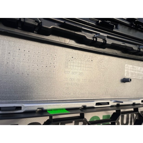 Skoda Scala Monte Carlo 2019-2024 Front Bumper W/grille Genuine [s442]