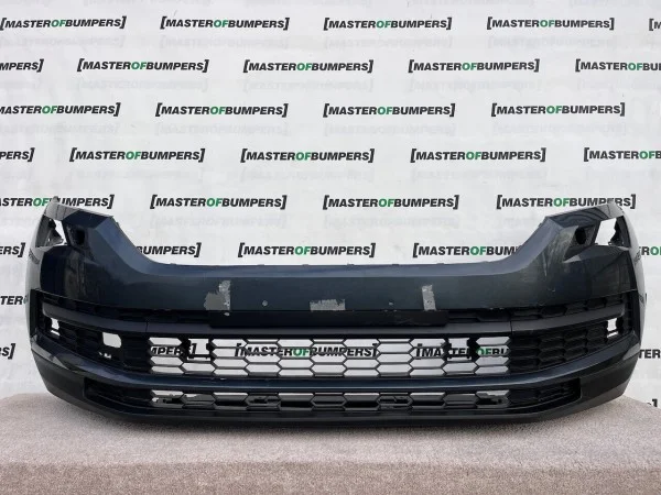 Skoda Kodiaq Se Basic Mk1 2016-2021 Front Bumper Grey 4 Pdc Genuine [s533]