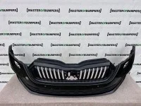 Skoda Octavia Mk4 Salon Estate 2020-2023 Front Bumper 4 Pdc +jets Genuine [s548]