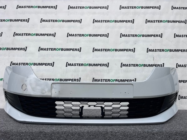 Skoda Fabia Hatchabck Esta Mk3 Lift 2018-2021 Front Bumper No Pdc Genuine [s612]