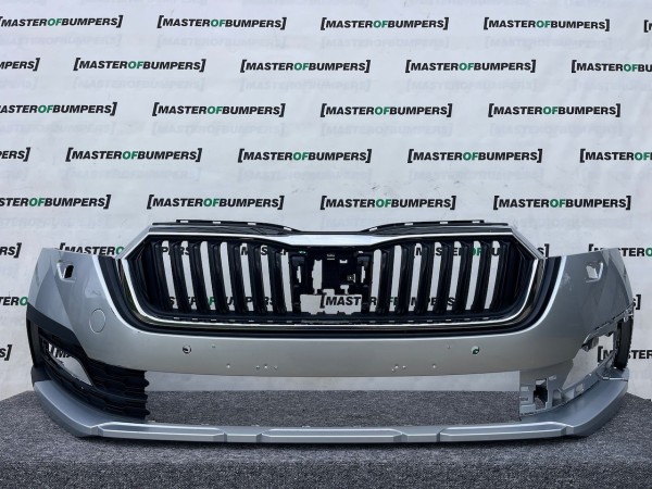 Skoda Octavia Scout Mk4 Estate 2021-2024 Front Bumper 6 Pdc Jets Genuine [s629]