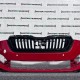 Skoda Scala Monte Carlo Hatchback 2019-2023 Front Bumper 4 Pdc Genuine [s558]