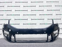 Skoda Octavia Vrs Mk3 Lift 2016-2019 Front Bumper 4 Pdc +jets Genuine [s643]