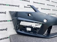 Skoda Octavia Vrs Mk3 Lift 2016-2019 Front Bumper 4 Pdc +jets Genuine [s645]