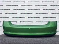 Skoda Rapid Spaceback Se Sport 2012-2018 Rear Bumper 3 Pdc Genuine [s654]