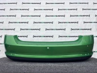 Skoda Rapid Spaceback Se Sport 2012-2018 Rear Bumper 3 Pdc Genuine [s654]