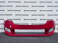 Skoda Fabia Hatchabck Esta Mk3 Lift 2018-2021 Front Bumper No Pdc Genuine [s672]