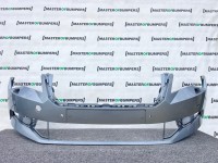 Skoda Superb Salon Estate Mk3 2015-2019 Front Bumper 4 Pdc +jets Genuine [s683]