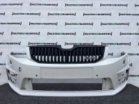 Skoda Octavia Vrs Mk3 2012-2016 Front Bumper 4 Pdc + Jets Genuine [s694]