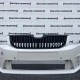 Skoda Octavia Vrs Mk3 2012-2016 Front Bumper 4 Pdc + Jets Genuine [s694]
