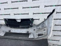 Skoda Octavia Vrs Mk3 2012-2016 Front Bumper 4 Pdc + Jets Genuine [s694]