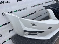 Skoda Octavia Vrs Mk3 2012-2016 Front Bumper 4 Pdc + Jets Genuine [s694]
