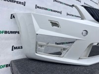 Skoda Octavia Vrs Mk3 2012-2016 Front Bumper 4 Pdc + Jets Genuine [s694]