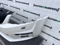 Skoda Octavia Vrs Mk3 2012-2016 Front Bumper 4 Pdc + Jets Genuine [s694]