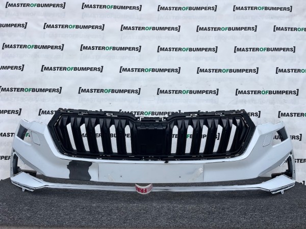 Skoda Karoq Se Active Mk1 Lift 2022-2024 Front Bumper Pdc + Jets Genuine [s714]