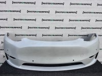 Tesla Y Model Y 2020-2024 Front Bumper White 6 Pdc Genuine [p613]