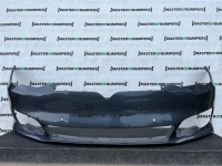 Tesla Model S Performance Mk1 Lift 2016-2021 Front Bumper 6 Pdc Genuine [p776]