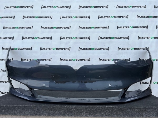 Tesla Model S Performance Mk1 Lift 2016-2021 Front Bumper 6 Pdc Genuine [p776]