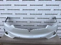 Tesla X Model X 2015-2020 Front Bumper White Genuine [p82]