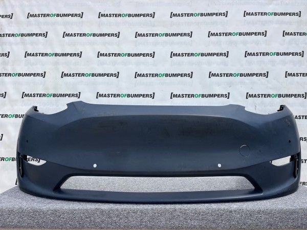 Tesla Y Model Y 2020-2024 Front Bumper In Primer 6 Pdc Genuine [p483]