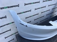 Tesla Model 3 Hatchback Lift 2024-on Front Bumper White Genuine [p537]