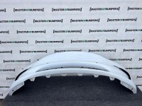 Tesla Model 3 Hatchback 2017-2023 Front Bumper White 6 Pdc Genuine [p632]
