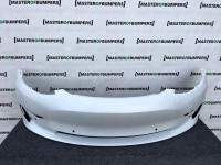 Tesla Model 3 Hatchback 2017-2023 Front Bumper White 6 Pdc Genuine [p632]