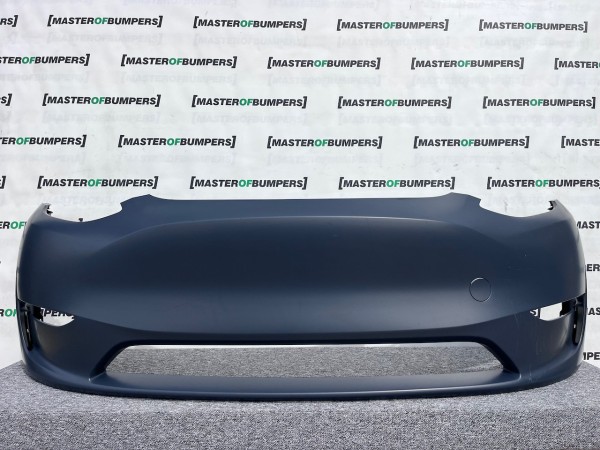 Tesla Y Model Y Hatchback Awd 2020-2024 Front Bumper In Primer Genuine [p513]