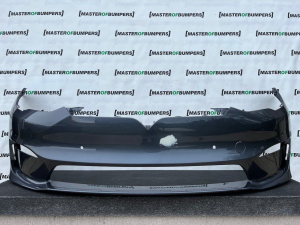 Tesla Model S Plaid Mk1 Lift 2019-2023 Front Bumper 6 Pdc Genuine [p777]