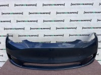 Tesla Y Model Y Hatchabck Ev 2020-2024 Front Bumper Grey No Pdc Genuine [p821]