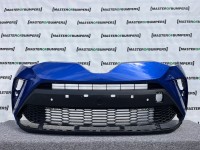 Toyota C-hr Chr Face Lift 2021-2023 Front Bumper Blue 6 Pdc Genuine [t502]