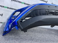 Toyota C-hr Chr Face Lift 2021-2023 Front Bumper Blue 6 Pdc Genuine [t502]