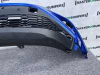 Toyota C-hr Chr Face Lift 2021-2023 Front Bumper Blue 6 Pdc Genuine [t502]