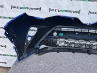 Toyota C-hr Chr Face Lift 2021-2023 Front Bumper Blue 6 Pdc Genuine [t502]