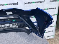 Toyota C-hr Chr Face Lift 2021-2023 Front Bumper Blue 6 Pdc Genuine [t502]