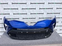 Toyota C-hr Chr Face Lift 2021-2023 Front Bumper Blue 6 Pdc Genuine [t502]