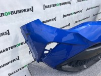 Toyota C-hr Chr Face Lift 2021-2023 Front Bumper Blue 6 Pdc Genuine [t502]