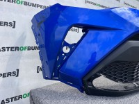 Toyota C-hr Chr Face Lift 2021-2023 Front Bumper Blue 6 Pdc Genuine [t502]