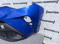 Toyota C-hr Chr Face Lift 2021-2023 Front Bumper Blue 6 Pdc Genuine [t502]