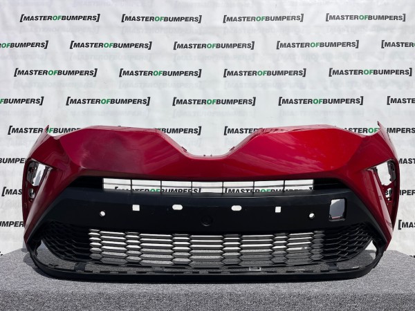 Toyota C-hr Chr Mk1 Lift 2021-2023 Front Bumper 6 Pdc Genuine [t504]
