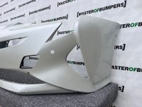 Toyota Prius Mk4 1.8vvt 2016-2018 Front Bumper 6 Pdc No Jets Genuine [t512]
