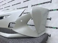 Toyota Prius Mk4 1.8vvt 2016-2018 Front Bumper 6 Pdc No Jets Genuine [t512]